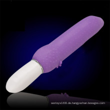 Vagina Silikon Vibratoren Sex Produkt für Frau Injo-Zd032